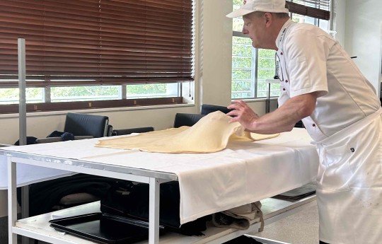 7 Ralf stretches pastry