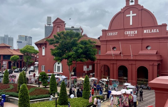 2c Christ Church Melaka 1753