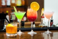 Cocktails on bar copy2