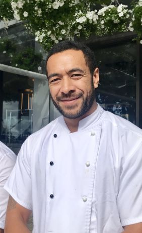 Chef Spencer Iafeta Matagi from Level 4 Cookery 2017