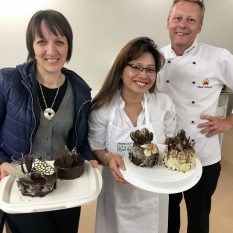 Chocolate Gateaux with with Chef Ralf